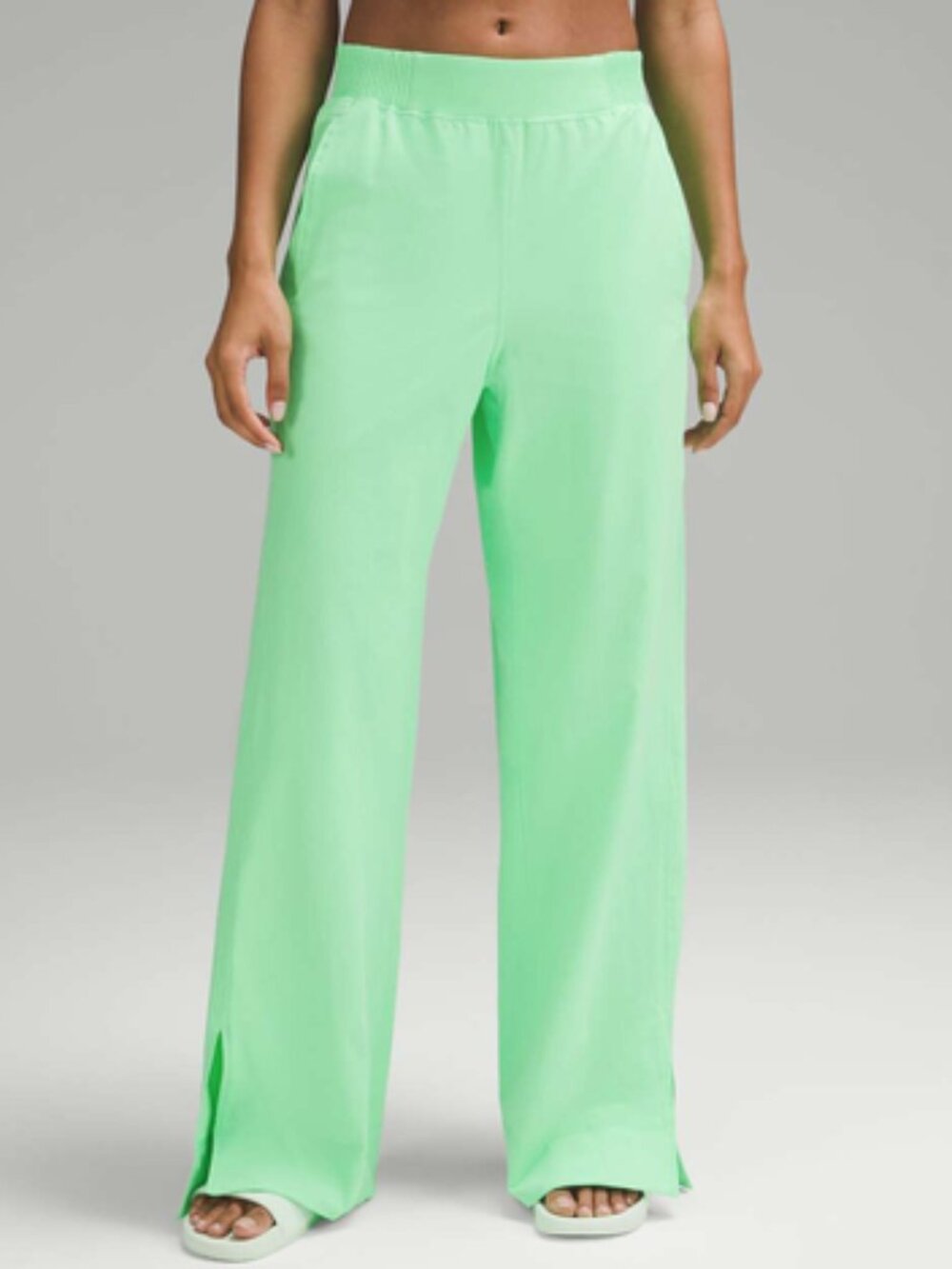 Lululemon Stretch Woven Wide-Leg High-Rise Pant